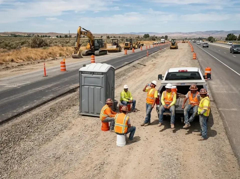 highway-road-construction-crew-007 — frequently asked questions, Porta Potty and Restroom Rentals in Pratt, KS